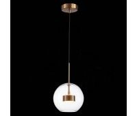 SL1133.233.01 Светильник подвесной ST-Luce Латунь/Прозрачный LED 1*14W 3000K BOPONE