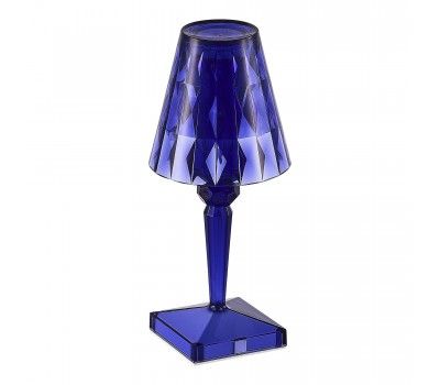 SL1010.714.01 Прикроватная лампа ST-Luce Синий/Синий LED 1*2W 3000K - 6000K SPARKLE
