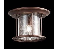 SL080.402.01 Светильник уличный потолочный ST-Luce Темный кофе/Прозрачный, Темный кофе E27 1*60W LASTERO