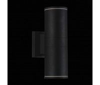 SL561.401.02 Светильник уличный настенный ST-Luce Черный/Черный LED 2*5W 4000K TUBO