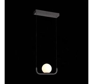 SL1581.403.01 Светильник подвесной ST-Luce Черный/Белый LED 1*8W 3200K BOTELLI