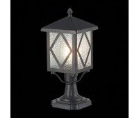 SL084.405.01 Светильник уличный наземный ST-Luce Черный/Черный, Прозрачный E27 1*60W LORNE