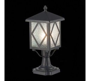 SL084.405.01 Светильник уличный наземный ST-Luce Черный/Черный, Прозрачный E27 1*60W LORNE
