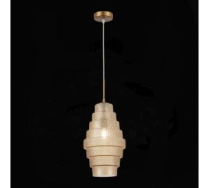 SL1001.203.01 Подвес ST-Luce Латунь/Коньячный E27 1*40W REXITE
