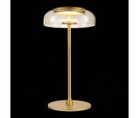 SL6002.204.01 Прикроватная лампа ST-Luce Золотистый/Янтарный LED 1*7W 4000K LAZIO