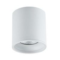 ST165.542.12 Светильник потолочный Белый LED 1*12W 4000K 840Lm Ra>90 36° IP44 D80xH85 85-265V Накладные светильники