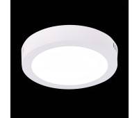 ST112.532.12 Светильник настенно-потолочный Белый LED 1*12W 3000K 715Lm Ra80 120° IP20 D160xH28 90-2 Накладные светильники