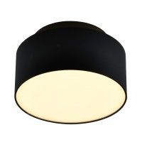 ST166.432.17 Светильник потолочный Черный LED 1*12+5W 3000K 1 190Lm Ra>90 120 ° IP20 D115xH62 85-265 Накладные светильники