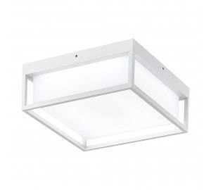 SL9517.502.01 Светильник уличный потолочный ST-Luce белый/белый LED 1*20W 3000K/4000K/5000K CUBO