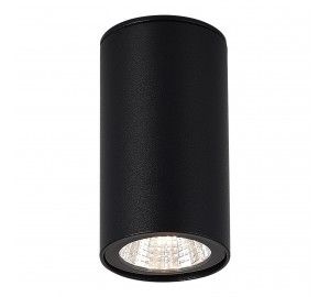 SL9514.402.01 Светильник уличный потолочный ST-Luce черный/белый LED 1*7W 3000K TUBO