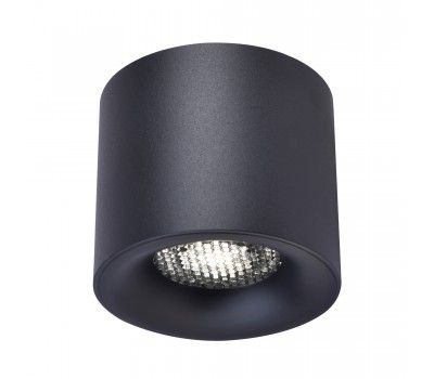 ST761.433.10 Светильник потолочный черный LED 1*10W 3000K 530Lm Ra 36° IP20 D80xH70 170-240VV Накладные светильники