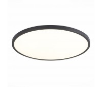 ST601.442.18 Светильник потолочный Черный LED 1*18W 4000K 1 620Lm Ra>90 120° IP20 D225xH25 180-240V Накладные светильники