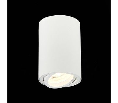ST108.507.01 Светильник потолочный Белый GU10 1*50W  IP20 D70xH100 220V Без ламп Накладные светильники