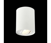 ST108.517.01 Светильник потолочный Белый GU10 1*50W  IP20 D98xH124 220V Без ламп Накладные светильники