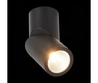 ST650.442.10 Светильник потолочный Черный LED 1*10W 4000K 800Lm Ra>90 38° IP44 D62xH151 165-265V Накладные светильники