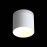 ST102.502.09 Светильник потолочный Белый LED 1*9W 3000K 702Lm Ra>80 120° IP20 D79xH75 170-240V Накладные светильники