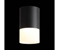 ST100.402.05 Светильник потолочный Черный LED 1*5W 3000K 390Lm Ra>80 120° D64xH110 170-240VV Накладные светильники