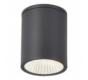 SL9514.712.01 Светильник уличный потолочный ST-Luce серый/белый LED 1*12W 3000K/4000K/6500K TUBO