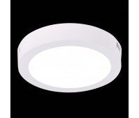 ST112.542.12 Светильник настенно-потолочный Белый LED 1*12W 4000K 795Lm Ra80 120° IP20 D160xH28 90-2 Накладные светильники