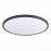 ST601.442.48 Светильник потолочный Черный LED 1*48W 4000K 4 320Lm Ra>90 120° IP20 D600xH27 185-265V Накладные светильники