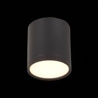 ST113.432.05 Светильник потолочный Черный LED 1*5W 3000K 390Lm Ra>90 120° IP20 D68xH75 170-240V Накладные светильники