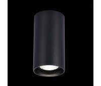ST157.432.15 Светильник потолочный Черный LED 1*15W 3000K 1 200Lm Ra>90 60° IP44 D75xH140 220-265V Накладные светильники