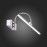 SL444.101.01 Подсветка для картин ST-Luce Хром/Хром LED 1*12W 4000K Настенные светильники