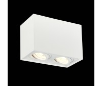 ST109.507.02 Светильник потолочный Белый GU10 2*50W  L181xW100xH123 220V Без ламп Накладные светильники