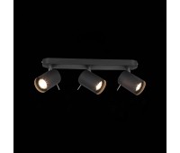 SL597.401.03 Спот ST-Luce Черный, Хром/Черный GU10 LED 3*3W Потолочные светильники SL597.401.03 Спот ST-Luce Черный, Хром/Черный GU10 LED 3*3W Потолочные светильники