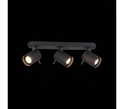 SL597.401.03 Спот ST-Luce Черный, Хром/Черный GU10 LED 3*3W Потолочные светильники SL597.401.03 Спот ST-Luce Черный, Хром/Черный GU10 LED 3*3W Потолочные светильники