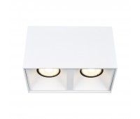 ST168.502.02 Светильник потолочный Белый GU10 2*50W IP20 L82,5xW165xH104 220V Без ламп Накладные светильники
