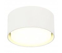 ST164.502.01 Светильник потолочный Белый GX53 1*50W IP20 D85xH40 220V Без ламп Накладные светильники