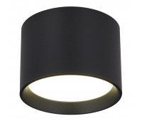 ST163.402.01 Светильник потолочный Черный GX53 1*50W IP20 D85xH60 220V Без ламп Накладные светильники