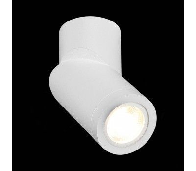 ST650.502.01 Светильник потолочный Белый GU10 1*50W IP20 D62xH151 180-240V Без ламп Накладные светильники