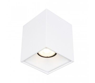 ST168.502.01 Светильник потолочный Белый GU10 1*50W IP20 L82,5xW82,5xH104 220V Без ламп Накладные светильники