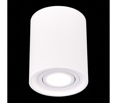 ST156.502.01 Светильник потолочный Белый GU10 1*50W IP20 D100xH120 180-240V Без ламп Накладные светильники