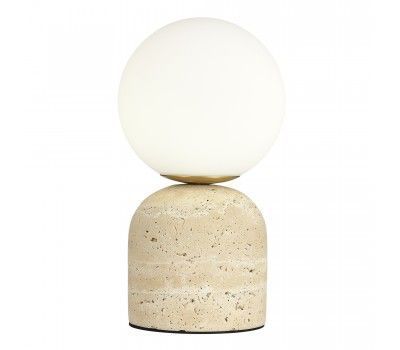 SL1191.704.01 Прикроватная лампа ST-Luce травертиновый/белый G9 LED 1*5W NEBULA SL1191.704.01 Прикроватная лампа ST-Luce травертиновый/белый G9 LED 1*5W NEBULA