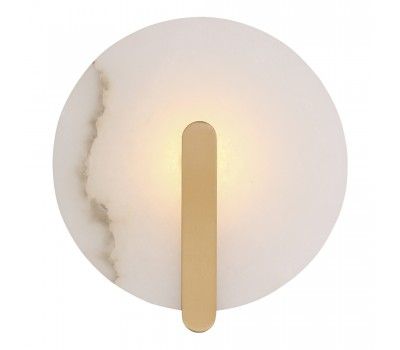 SL1195.301.01 Светильник настенный ST-Luce латунь/алебастр LED 1*5W 3000K MONTRE SL1195.301.01 Светильник настенный ST-Luce латунь/алебастр LED 1*5W 3000K MONTRE