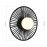 SLE6022-401-01 Светильник настенный черный/черный, белый G9 LED 1*5W LOOM