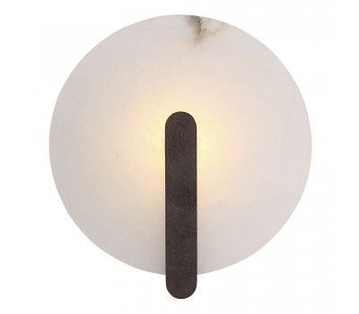 SL1195.701.01 Светильник настенный ST-Luce патинированный металл/алебастр LED 1*5W 3000K MONTRE