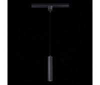 ST151.406.01 Светильник трековый Черный GU10 1*50W IP20 D54xH290 220V Без ламп BASE