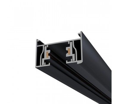 ST001.429.00.1 Шинопровод однофазный накладной  ST-Luce Черный Длина 2 000мм BASE