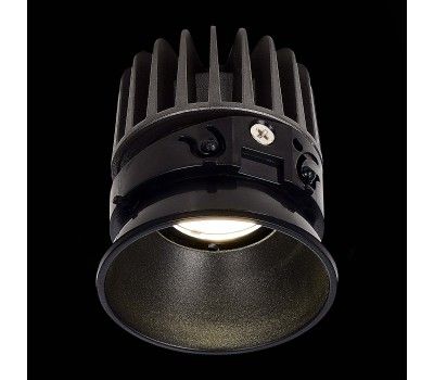 ST851.448.07 Светодиодный модуль Черный LED 1*7W 4000K 560Lm Ra90 36° IP20 D69xH75 220-240V(глянец) SHIFT