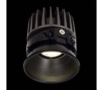 ST851.438.12 Светодиодный модуль Черный LED 1*12W 3000K 960Lm Ra>90 36°IP20 D69xH85 220-240V(глянец) SHIFT