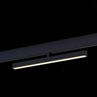 ST802.436.12 Магнитный трековый светильник Черный LED 1*12W 3000K 700Lm Ra>90 120° IP20 L405xW22,5xH SKYLINE 48