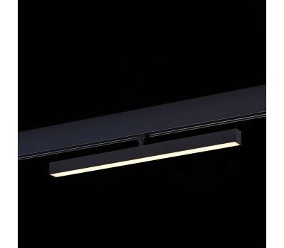 ST802.436.12 Магнитный трековый светильник Черный LED 1*12W 3000K 700Lm Ra>90 120° IP20 L405xW22,5xH SKYLINE 48