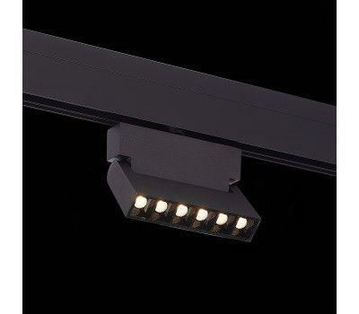 ST362.446.06 Магнитный трековый светильник Черный LED 1*6W 4000K 532Lm Ra>90 36° IP20 L120xW22xH134 SKYLINE 48