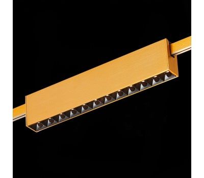 ST816.206.12 Магнитный трековый светильник FARM Золотистый LED 1*12W 3000K 706Lm Ra90 40 IP20 L232xW FARM