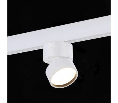 ST809.536.09 Магнитный трековый светильник Белый LED 1*9W 3000K 550Lm Ra>90 120° IP20 D85xH126 48V SKYLINE 48