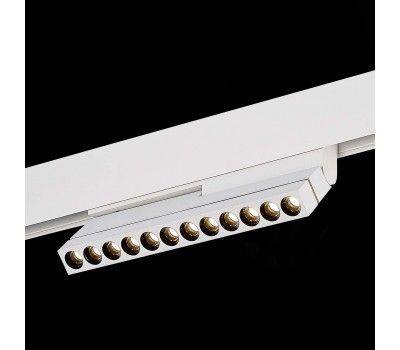 ST805.536.12 Магнитный трековый светильник Белый LED 1*12W 3000K 450Lm Ra>90 36° IP20 L220xW22xH117 SKYLINE 48